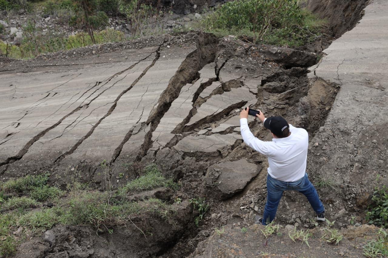 El invierno está acabando con importantes carreteras en el departamento de Boyacá.