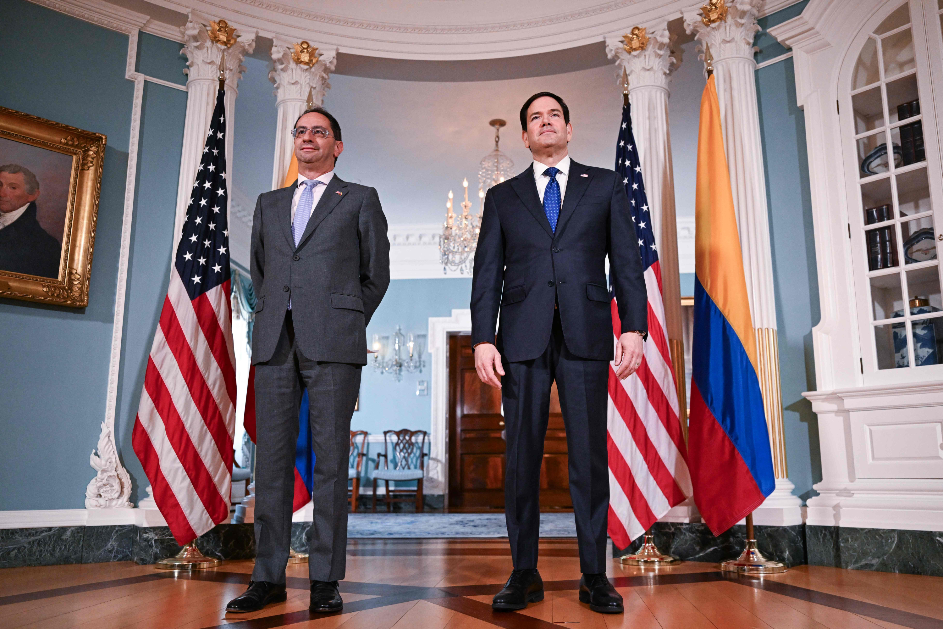 Marco Rubio and José Manuel Restrepo
