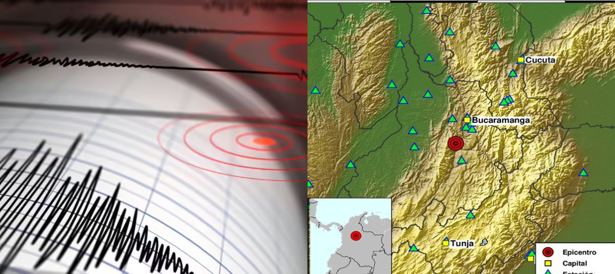 Tremor today July 15 in Santander, Los Santos.