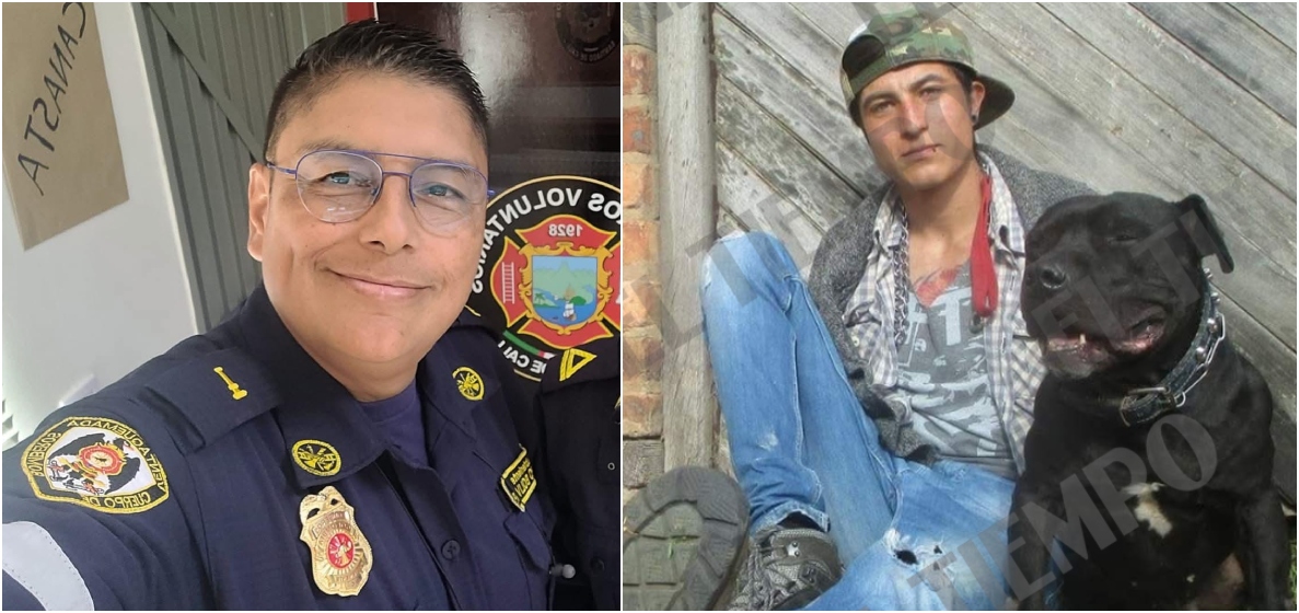 Firefighter Commander Jairo Humberto Bolívar Vargas was brutally beaten in Tunja.