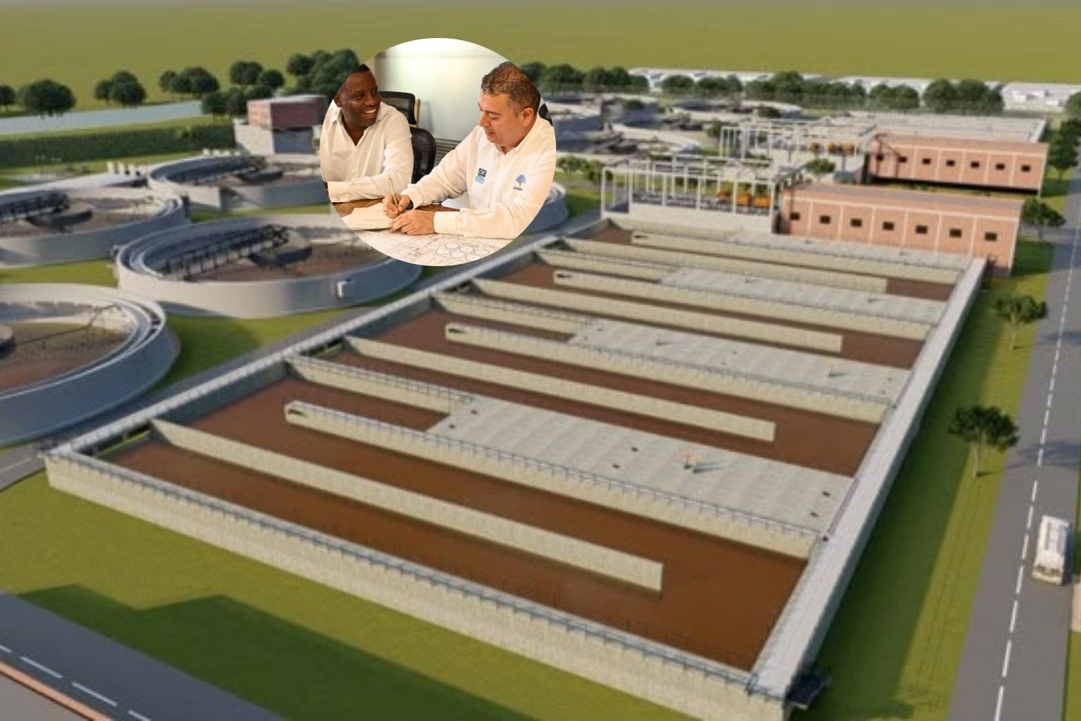 Presentan diseños de la nueva fase de tratamiento en la Ptar Cañaveralejo de Cali.