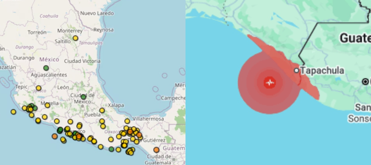 Temblor en México 17 de julio