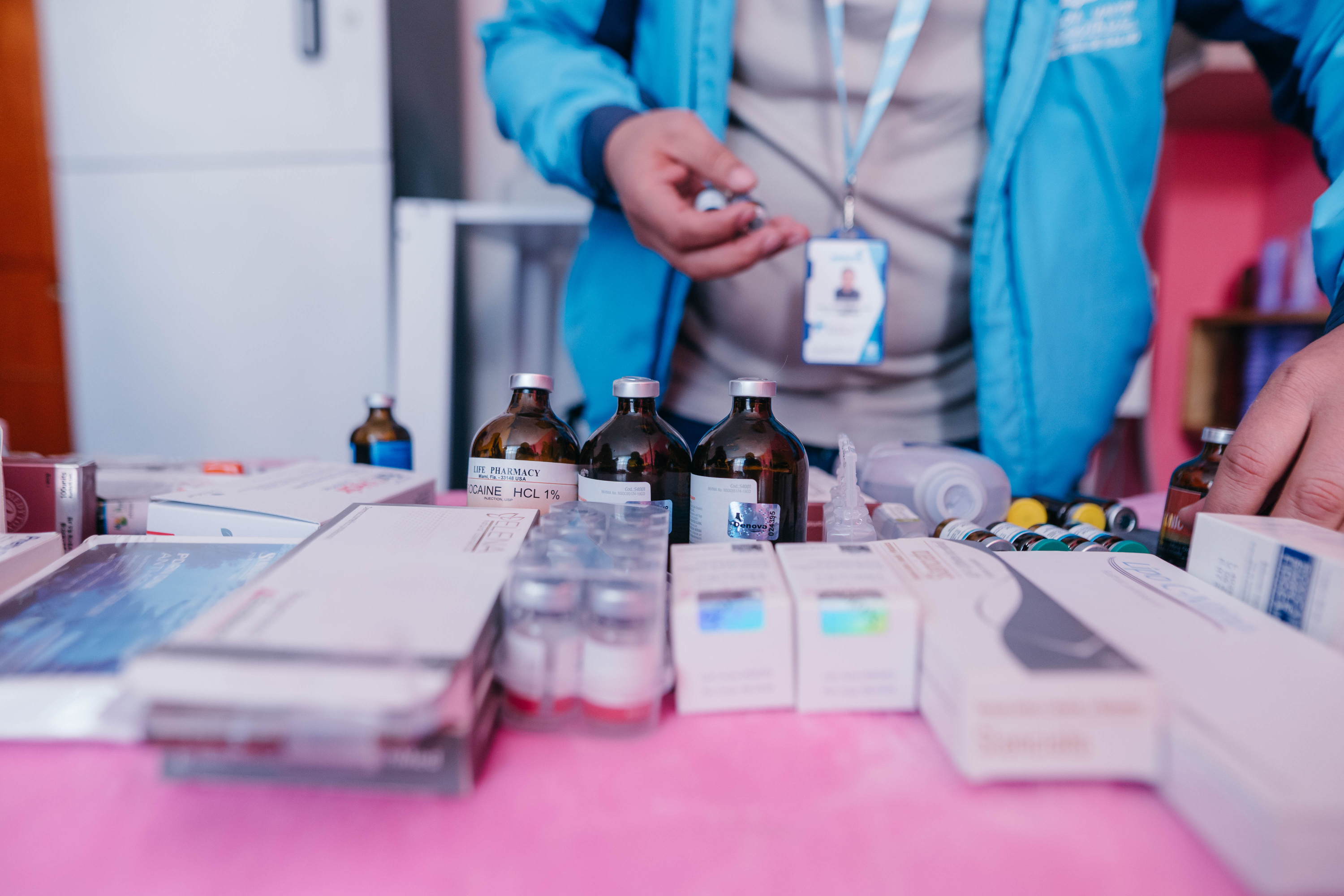 The operation was carried out in an aesthetic center in the Tunal sector, in the town of Tunjuelito.