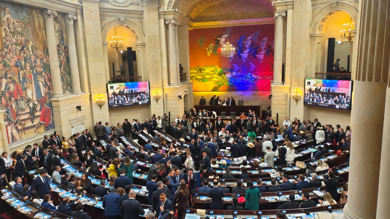 Installation of the Congress of the Republic.