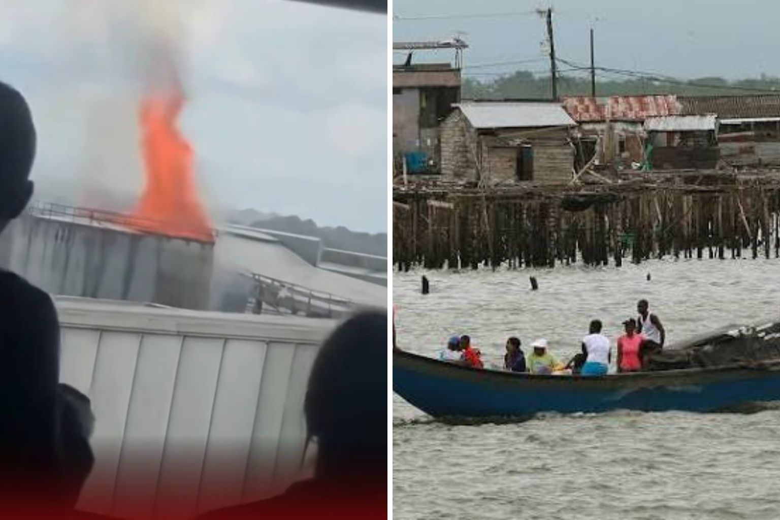 Explosión en zona franca de Buenaventura.