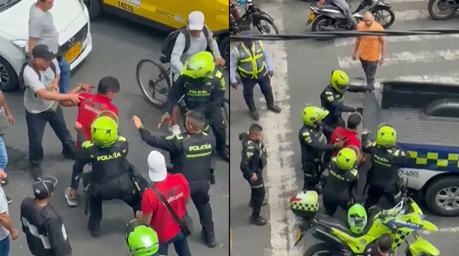 Cali'nin merkezinde eski sevgilisine keskin silahla vahşice saldıran ve polis memurunu silahsızlandırmaya çalışan adam cezaevine gönderildi