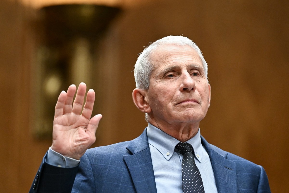 Comparecencia de Anthony Fauci ante el Senado de Estados Unidos.