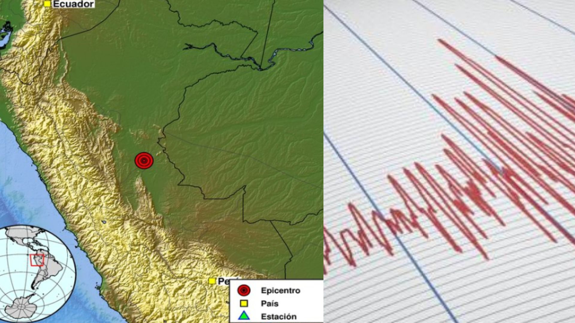 Temblor en Perú.