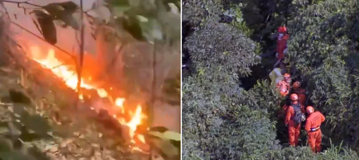 El accidente dejó muerto a los cuatro pasajeros, entre ellos, el piloto y tres turistas.
