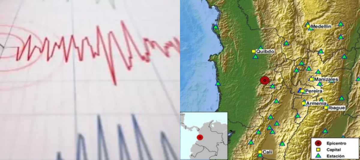 Temblor en Colombia