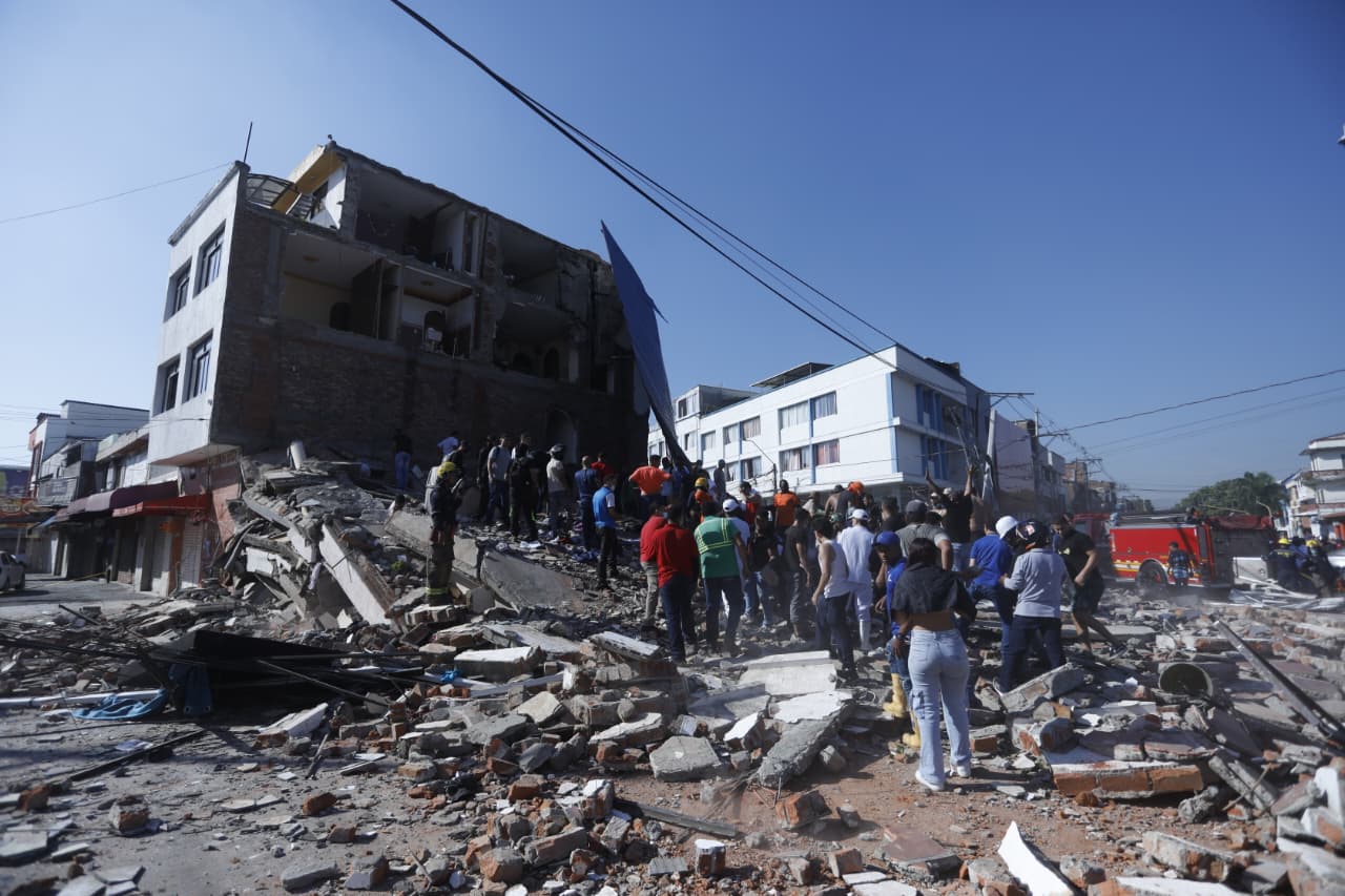 Afectaciones en Cali por terremoto el 10 de agosto.