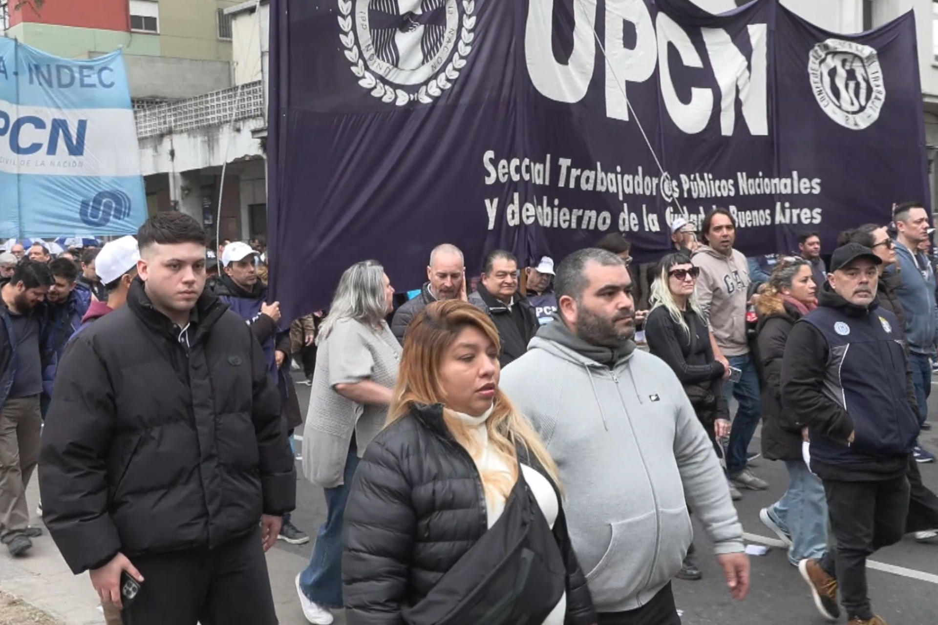 Manifestaciones en Argentina.