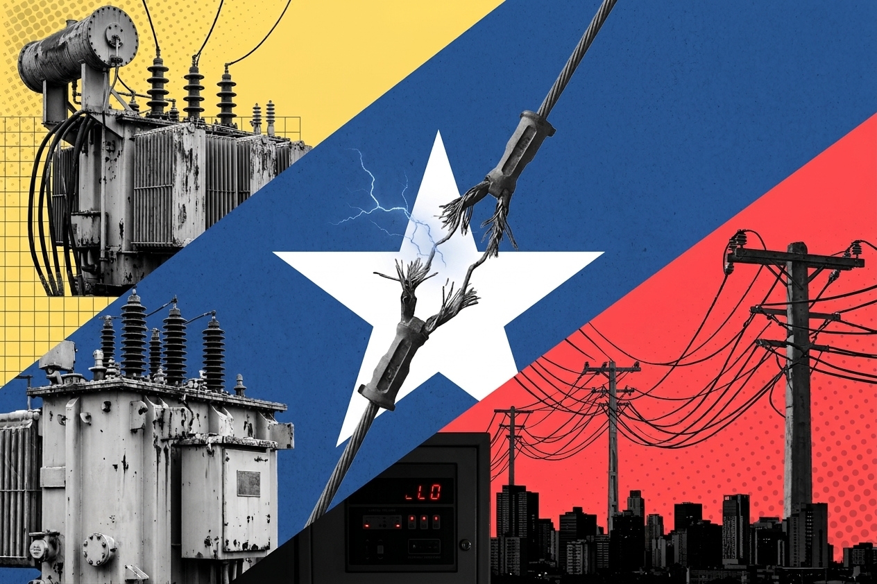 Venezolanos enfrentan hasta 8 horas diarias sin electricidad y con altas temperaturas.