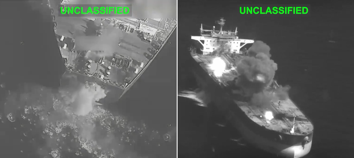 Estados Unidos ataca tres petroleros iraníes en respuesta a un bombardeo de Teherán contra barcos de guerra