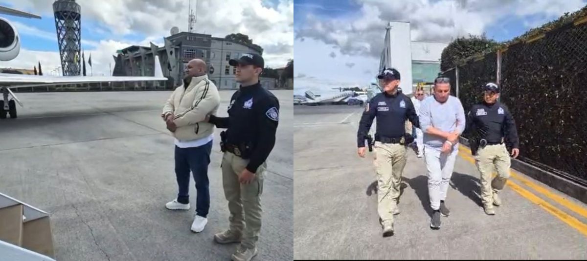Luis Enrique Linero Pinto (i.), alias El Calvo, un colombiano de 41 años extraditado a EE. UU. el año pasado, se declaró culpable esta semana ante una corte federal de El Paso.