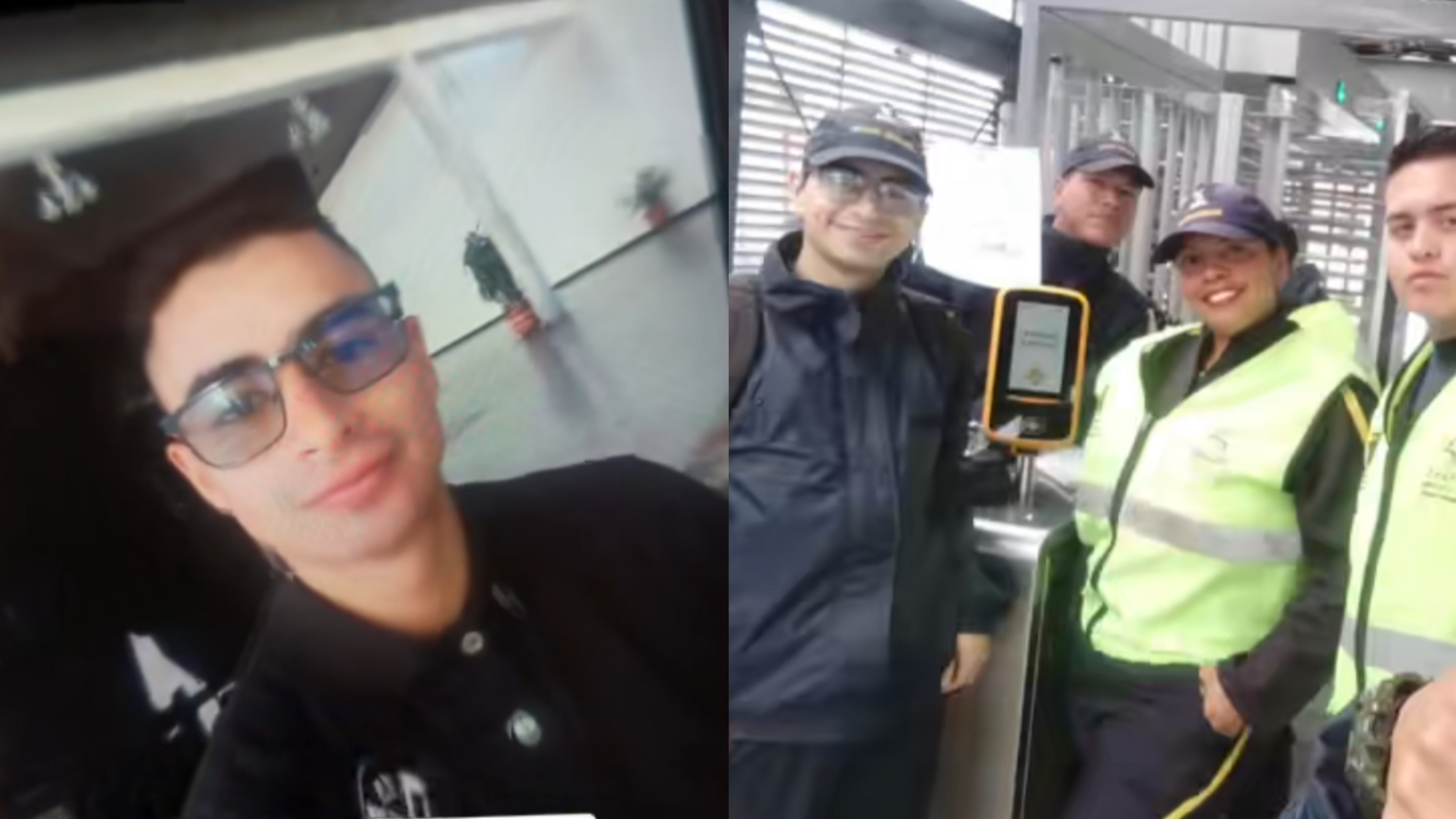 Cristian Garzón, security guard murdered in TransMilenio