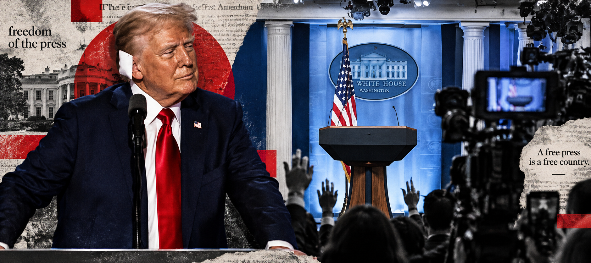 COLLAGE TRUMP PRESS