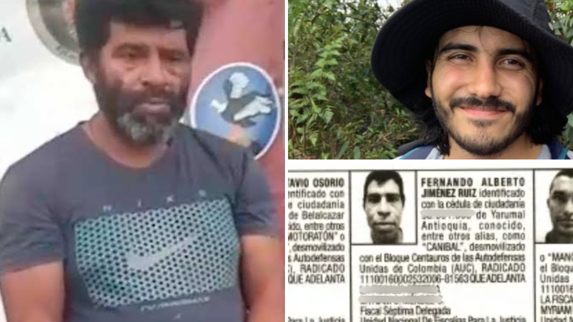 The Prosecutor's Office has fully identified the feared leader of 'El Mesa' who ordered and participated in the kidnapping and murder of Andrés Camilo Peláez in San Andrés de Cuerquia.