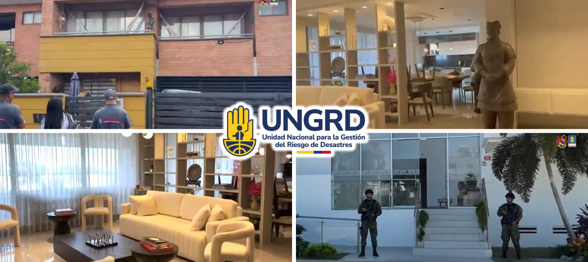 The assets taken by the Prosecutor's Office linked to the UNGRD corruption scandal.