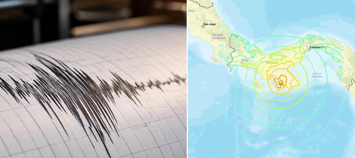 Así pasaron la primera noche los habitantes de la zona cercana al epicentro del terremoto de magnitud 7,7 en Panamá: vigilancia y gente en las calles