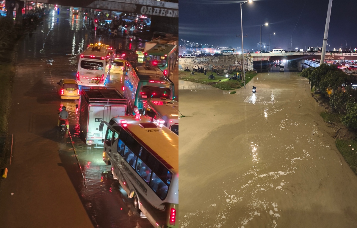 Soacha activates emergency plan for rains and intervenes in critical flood points