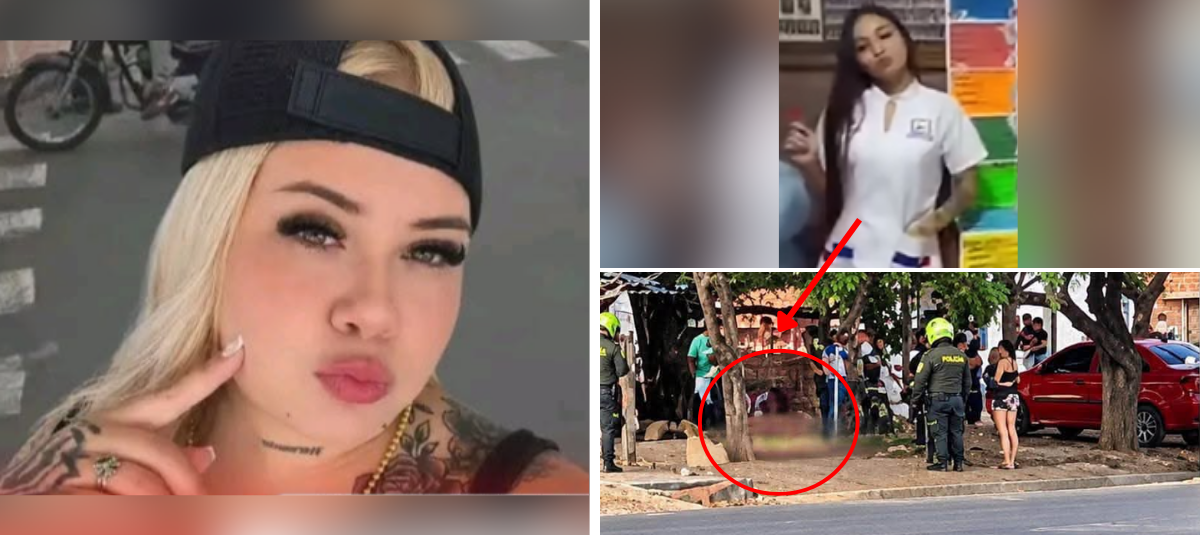 Cindy Johana Lizcano Ochoa and Natalia Alarcón, murdered in Cúcuta.