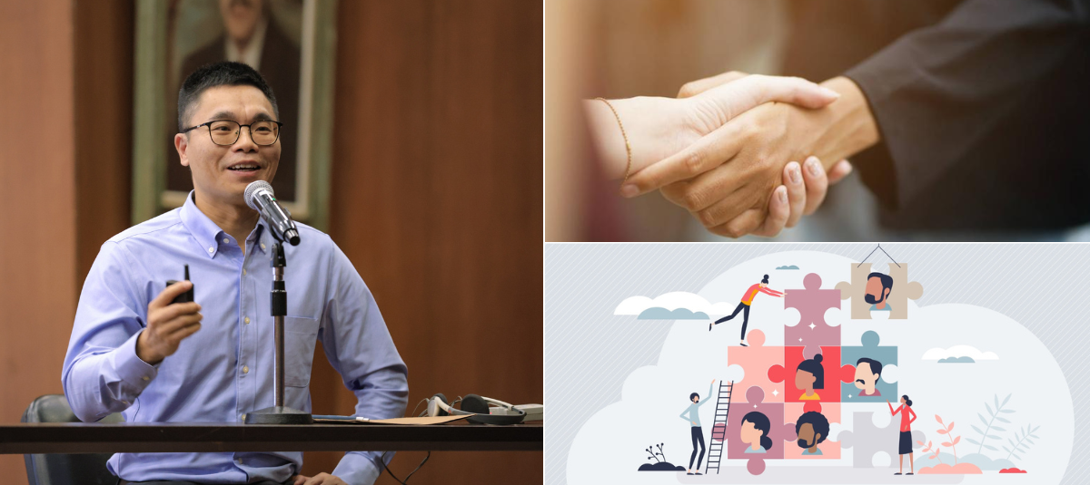 Cary Wu talked about how societies with more trust have better social cohesion.
