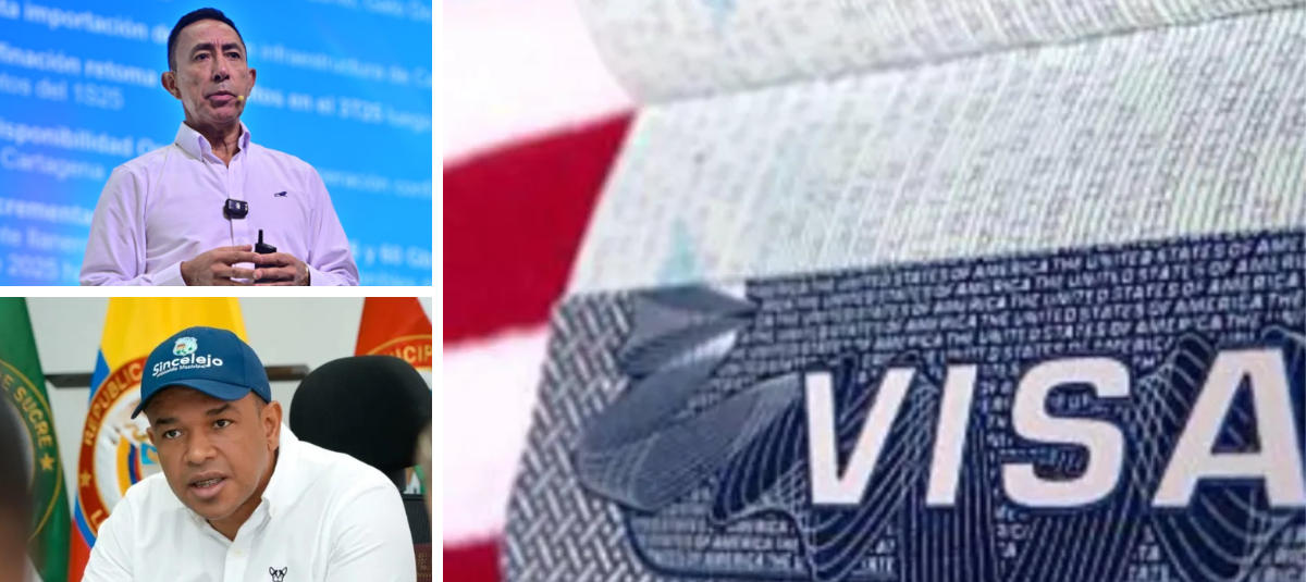 They revoked visas for 7 Colombians.