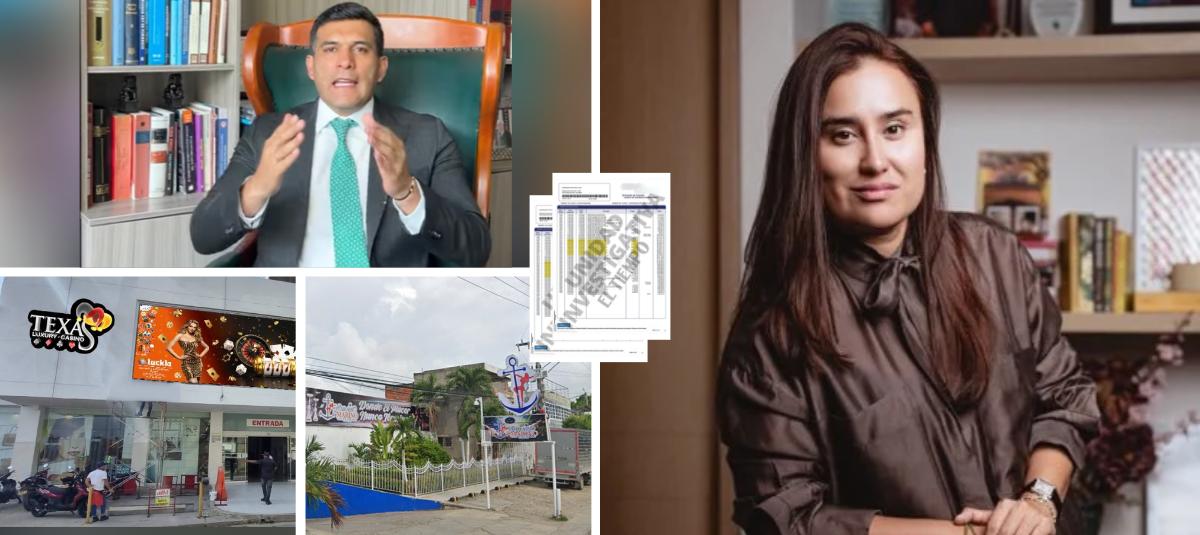 The lawyer Julián Quintana, and the former superintendent María José Navarro.
